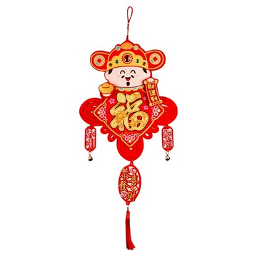 大中國結財神裝飾  財神  大