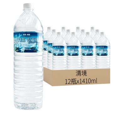 清境 純水  1410ml  12瓶