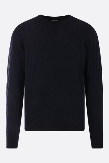 GIORGIO ARMANI wool blend pullover Man
