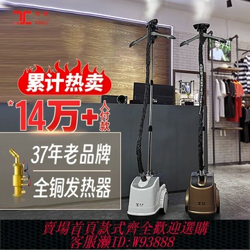 {台灣公司貨 可打統編}域橋掛燙機家用商用服裝店新款大蒸汽全銅芯熨燙機立式大功率熨斗