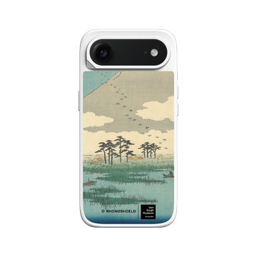 iPhone Air SolidX 白 - Van Gogh Museum - 吉原：富士沼澤中漂浮島嶼之野 - 歌川廣重