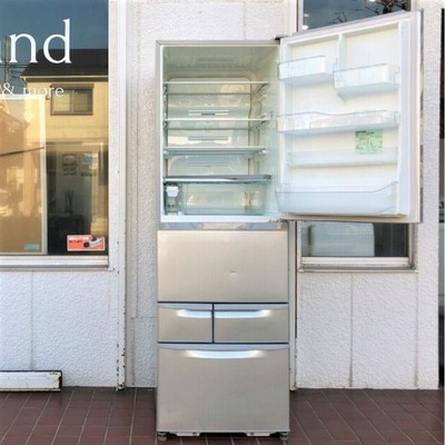 東芝 冷蔵庫 GR-417G（S） 2017年製 410L 右開き 東芝 冷蔵庫 GR-417G（S） 2017年製 410L 右開き 東芝 冷蔵庫 GR-417G