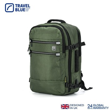 【Travel Blue 藍旅】JOURNEY款 旅行後背包 (旅行背包大容量背包/出國背包)TB3093-軍綠色