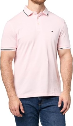 Calvin Klein 男字母刺繡Polo衫
