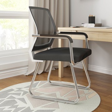 電腦椅現代家用電腦桌書桌椅子簡約靠背椅人體工學椅升降辦公椅子