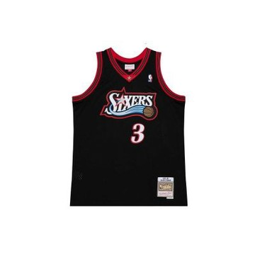 Mitchell & Ness NBA 球迷版球衣 ALLEN IVERSON 球衣 黑 MNSWJ-G2266A