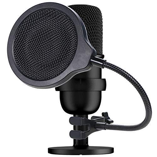 SoloCast Microphone Pop Filter Mask Shield For HyperX SoloCast Mic, Inch