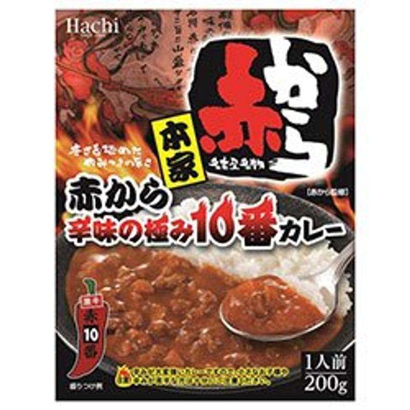 ハチ食品 本家 赤から辛味の極み10番カレー 200g×20個入