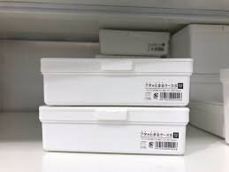 方形多功能收納盒S款 可堆疊 (白)