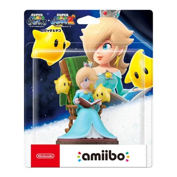 【Nintendo 任天堂】【預購2026/4/2】Amiibo 羅潔塔與奇可 超級瑪利歐銀河系列