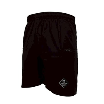 FIRESTAR 男彈力戶外機能短褲-休閒 運動 5分褲 C5815-10 深灰黑銀