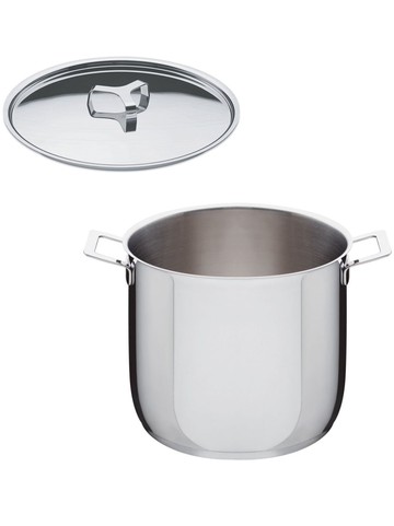 Alessi - Pots&Pans stainless steel pot - unisex - stainless steel - One Size - Silver