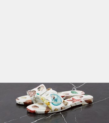 Dolce & Gabbana Capri printed sandals