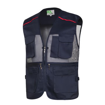 標記 夏季網眼工作背心  1個  海軍藍  XL(100號)