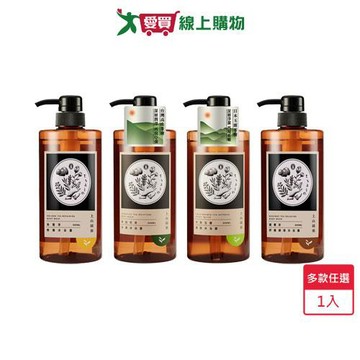 TSAIO上山採藥茶系列沐浴露600ml(冷泉玉露/手捻花茶/國寶茶/烏龍茶)【愛買】
