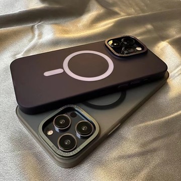 簡約手機殼 磨砂 磁吸 防摔手機殼 保護殼 iPhone14 13 12 iPhone Pro Max i14 i13