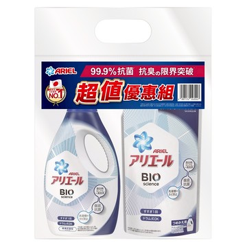 橘子工坊天然濃縮制菌低敏洗衣精補充包