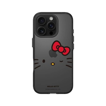 iPhone 16 Pro Clear 酷墨灰 - 三麗鷗-Hello Kitty - 啾咪