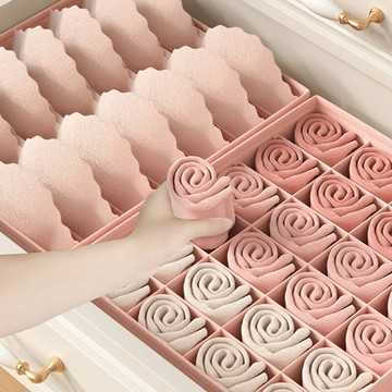 ✨台灣現貨??內衣收納盒 襪子收納盒 收納神器 抽屜式整理箱 三合一收納 分隔收納盒 #丹丹悅生活