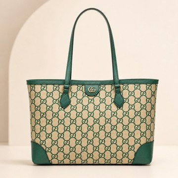 GUCCI-631685 2Y4EG 8965-麻綠-大包