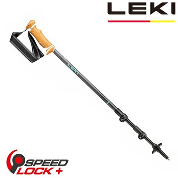 【LEKI】Lhasa 軟木橡膠握把快速扣登山杖雙色繩《長毛象休閒旅遊名店》