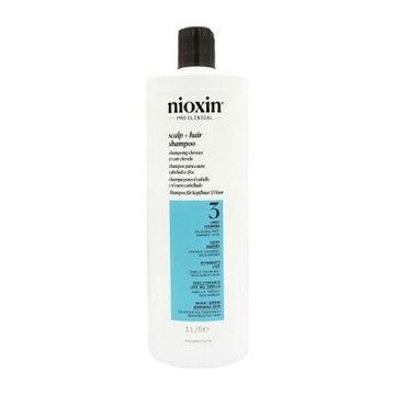 NIOXIN耐奧森 卓冠公司貨 3號潔髮露1000ML 一般到略少髮量/染燙受損髮 (附壓頭)