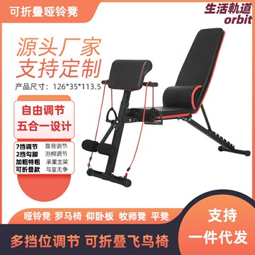 【多功能可調節】健身凳 啞鈴凳 臥推凳 仰臥板 健身椅 家用健身器材 可摺疊收納 多角度調節 仰臥起坐 飛鳥夾胸 家庭健身房必備