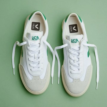 法國 VEJA 經典小白鞋 VOLLEY 德訓鞋 綠 男 - 男 EUR 44 (US 11)