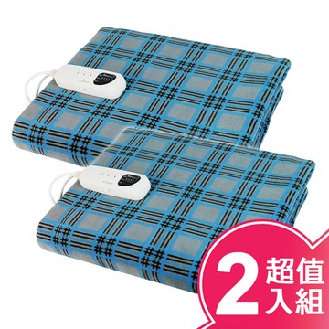 太陽牌 5段式微電腦定時恆溫單人電熱毯 T1-G (單人超值二入組)