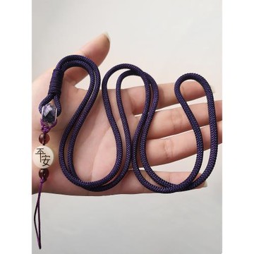 2022新款手機掛繩中國風手工編織轉運平安手機鏈掛件長款手機繩牢固結實耐用男女款掛脖子不勒脖復古防丟吊繩