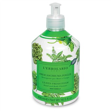 Lerbolario  蕾莉歐 羅勒黃瓜潔膚露 490ml (LO359)