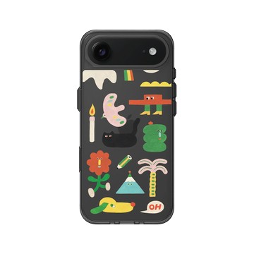 iPhone Air Clear (相機按鈕) 酷墨灰 - 包大山 Baozi - 喜歡的東西