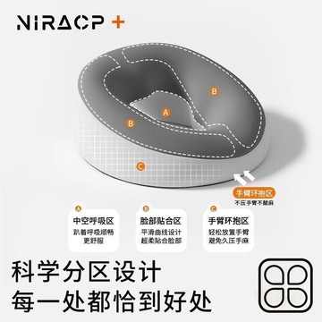 🏷️超值優惠🏷️尼拉美容院專用臉墊推拿按摩牀洞牀上趴睡枕午睡枕美容牀專用   枕頭