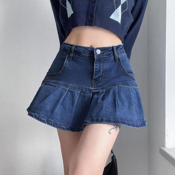 Sexy skinny fashion denim skirt woman 性感緊身時尚牛仔短裙女