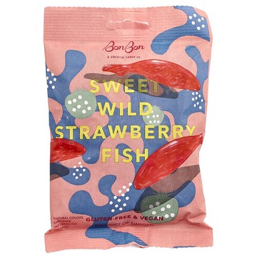 BonBon, Sweet Wild Strawberry Fish, 5.2 oz (150 g)