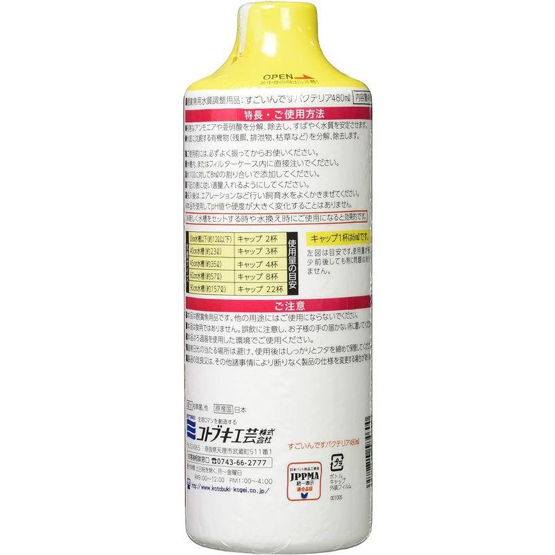 コトブキ工芸　すごいんです　バクテリア４８０ｍｌ