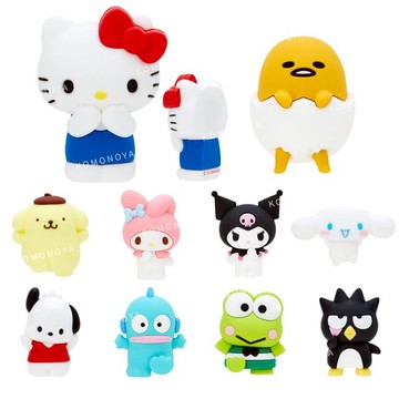 小禮堂 Sanrio 三麗鷗 樹脂立體造型磁鐵 Kitty 布丁狗 酷洛米 大耳狗