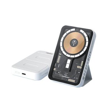 【Wephone】工業風透明磁吸行動電源 10000mAh