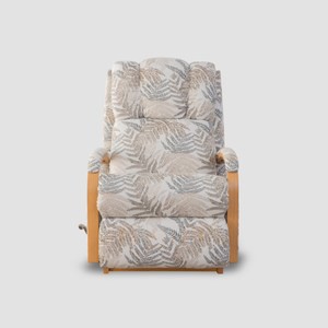 La-Z-Boy 532搖椅式手動科技布休閒椅 葉子淺木