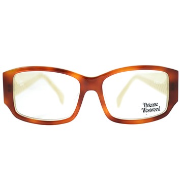 【Vivienne Westwood】光學鏡框英倫龐克風-琥珀 VW18903