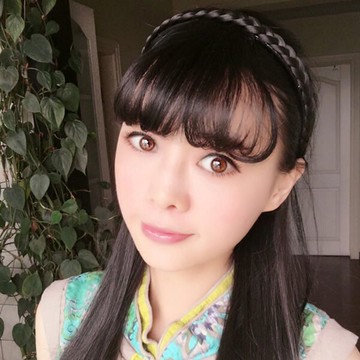 PS Mall 韓系假瀏海髮箍 瀏海假髮片無痕接髮 /仿真髮/高溫髮絲/可燙【P072】