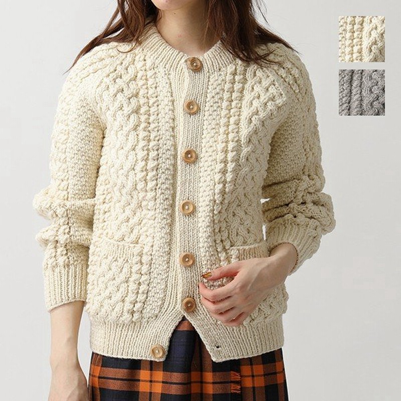 Inverallan インバーアラン 4a 長袖 クルーネック セーター 2色 レディース 通販 Lineポイント最大0 5 Get Lineショッピング