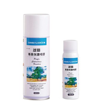 雄獅 完稿噴膠 保護噴膠 100ml 400ml /瓶 PF-120 PF-400