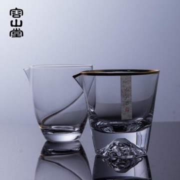 容山堂 玻璃公道杯 加厚大號耐熱茶海手工公杯分茶器功夫茶具