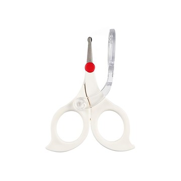 tgm嬰兒放大鏡指甲剪刀 穩定便捷的握把設計  1支