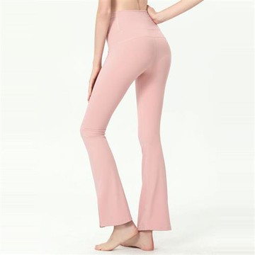 【巴黎精品】現貨+預購 女瑜珈褲運動長褲居家健身瑜珈服親膚透氣速乾-緊身高腰提臀微喇叭女褲子a1jn3