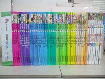 【書寶二手書T3／少年童書_YUR】魔法科學苑_40書+8實驗本+光碟合售