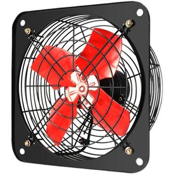 排氣扇排風扇廚房排煙家用12寸窗式免打孔租房抽風機排氣扇大排量[DD1218001]