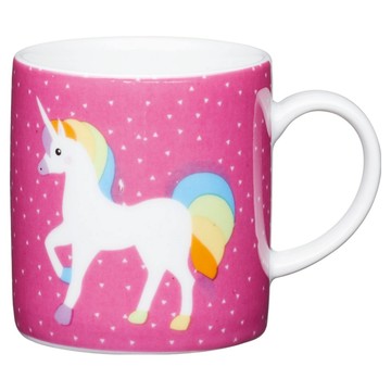 KitchenCraft 濃縮咖啡杯 80ml  1個  獨角獸 + 粉色