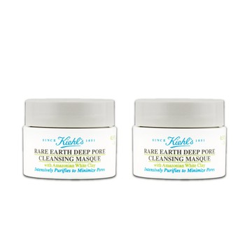 KIEHL'S契爾氏白泥淨緻毛孔面膜14ml 買一送一